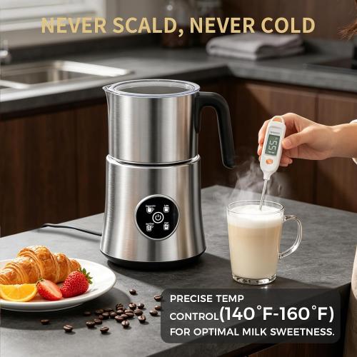 Milk Frother and Steamer, Electric Frother 900ML