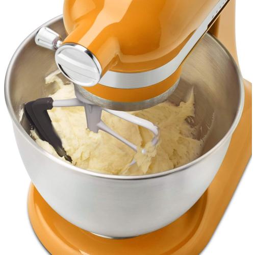 4.5-5 Quart Flex Edge Beater for KitchenAid Tilt-Head Stand Mixers White
