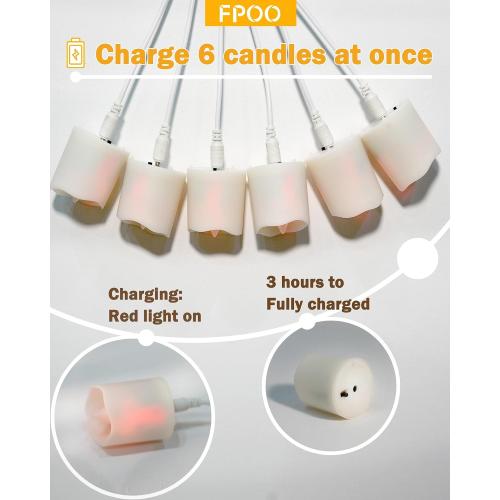12 PCS Rechargeable Candles Flameless Tea Lights with Remote, USB LED Tealights with Timer Flickering Fake Candle, Votive Tea Light for Halloween, Holiday, Christmas, Party, Home Decorations