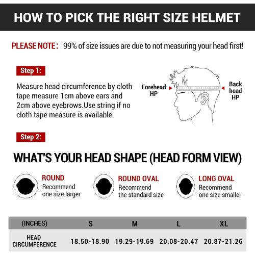 TRIANGLE Kids Motorcycle Helmets Youth Full Face Helmet Lightweight with 2 Visors DOT Approved