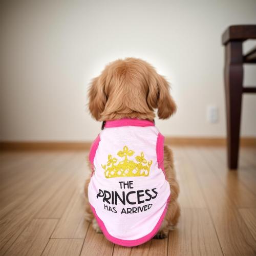 4 Pack Dog Shirts Summer Printed Puppy Clothes Cute Sleeveless Pet T Shirts Dog Clothes for Small Medium Dogs Cats Girl(S)