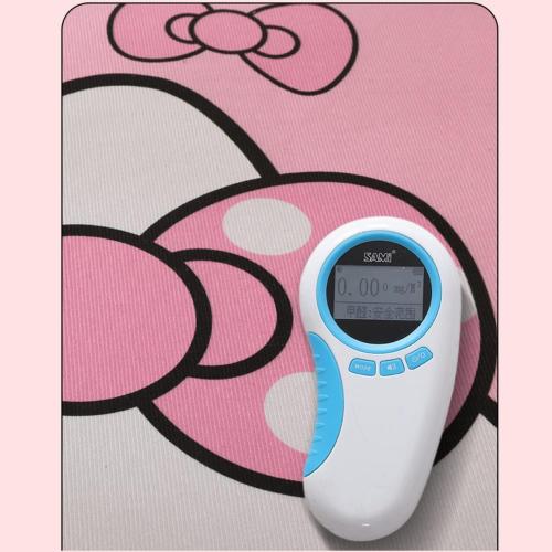 Pink Washable Runner Rug 2' x 5' 3 Cute Cartoon Kitten Face Pattern Non-Slip Area Rugs Kawaii Carpet Home Decor Carpet for Living Room Bedroom Entryway Rug