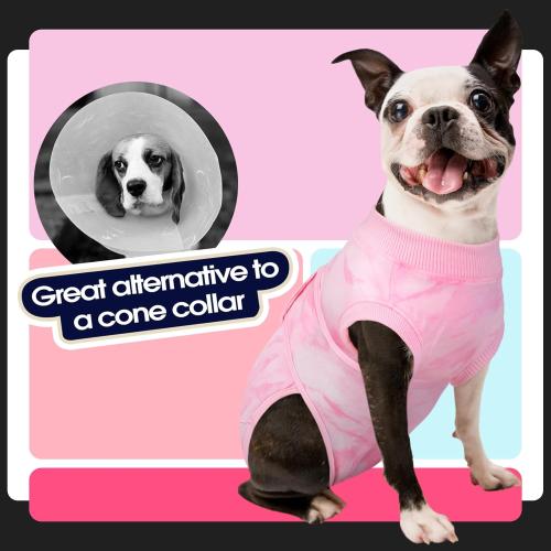 FUAMEY Surgery Suit for Dogs Female After Spayed, Soft Onesie for Surgery