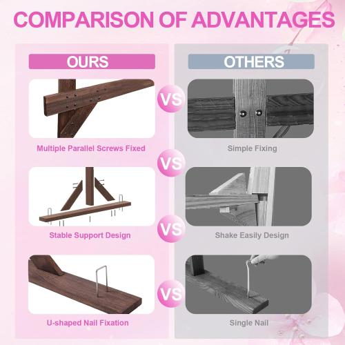 Wooden Wedding Arch – 7.48FT Square Wood Backdrop Stand for Ceremony & Events, Sturdy Wooden Arbor for Wedding Decorations, Indoor & Outdoor Garden Arch Frame