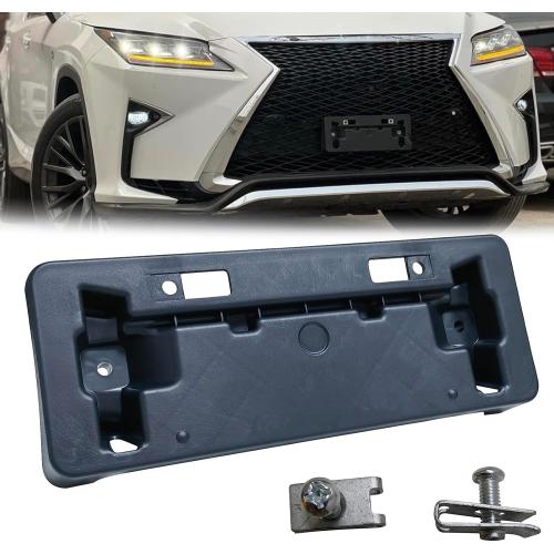 Front License Plate Frame Tag Mounting Bracket Holder Fits for Lexus