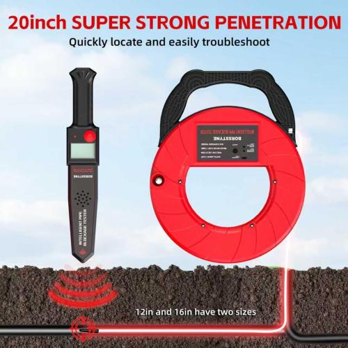 Pipe Locators Precision Blockage Detector for Water pipes underground pipes PVC pipes metal pipes Wall pipes