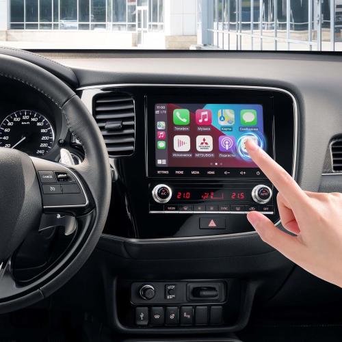 8 Touch Screen Display Nav Radio LCD Digitizer Navigation Radio Compatible with 2020 2021 2022 Mitsubishi Outlander Replaces 8740A098 8740A103