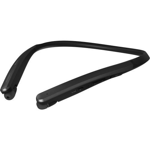 LG TONE Flex Wireless Bluetooth Stereo Neckband Earbuds HBS-XL7 - 32-Bit Hi-Fi DAC, Meridian Audio, Black