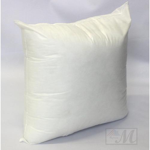 Mybecca 4 Pack Premium Hypoallergenic Stuffer Pillow Insert Sham Square Form Polyester, Standard/White 16 X 16