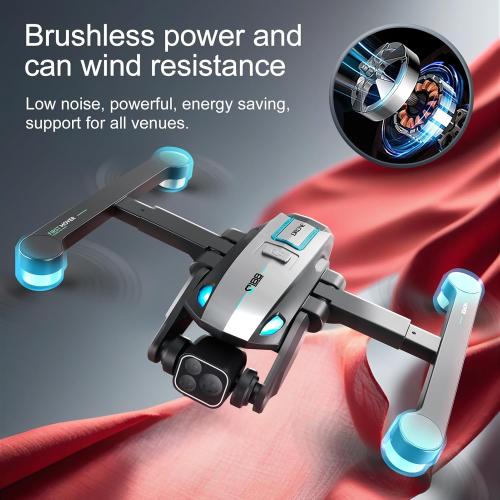 Dodoore S188 GPS Drone with 8K Camera for Adults, FPV RC Quadcopter with Brushless Motor, 5G WiFi Transmission, Obstacle Avoidance, Optical Flow, Auto Return, Follow Me, Storage Bag, 2 Battery, Black