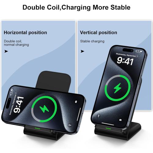 Samsung Wireless Charger Fast Charging Stand Desk Phone Charger Stand