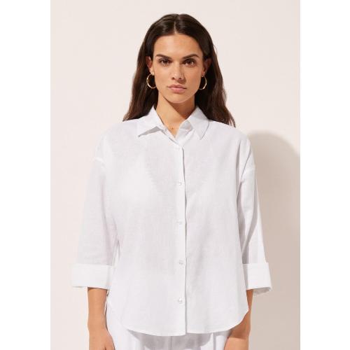 Size XL color white Woman's Shirt