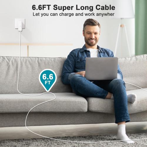 60W Charger for MacBook Pro, 60W Magnetic2 T-Tip Power Adapter Charger Replacement for Mac Pro/air 11/13 Inch (Between 2012-2017)