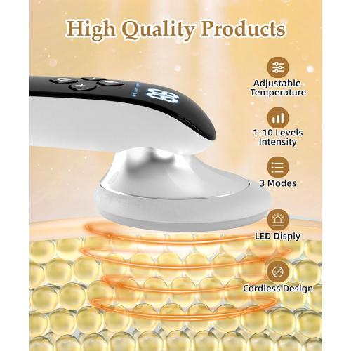 SENSIOHOME Body Sculpting Machine, Electric Cellulite Massager Handheld Cordless Massager for Belly Fat, Waist, Arm, Hip, Leg, Best Present for Man&Women