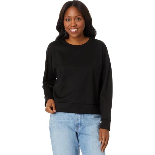 X-Small Eileen Fisher Womens Round Neck Boxy Top