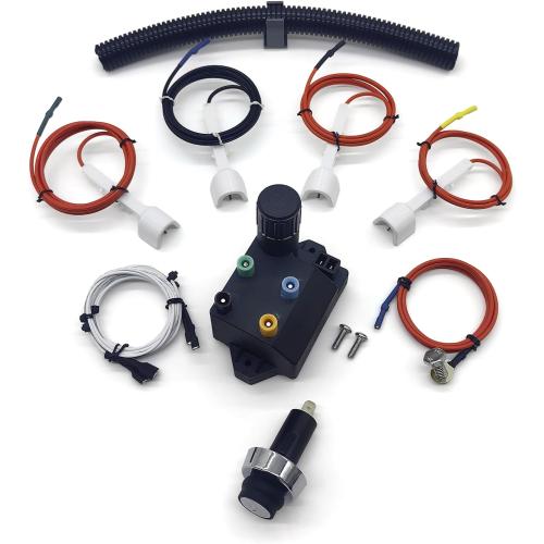 66354 & 66355 Universal Igniter Kit for Weber GS4 Genesis II 310/315 & 410/415 Part, 4-Outlet Ignition System for Weber Genesis II GS4 Grill Part, as E/S-310 315 410 415 Grill Starter Replacement Part