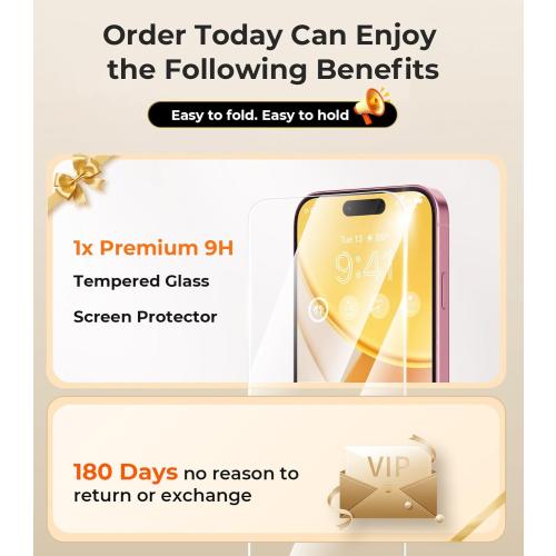 for iPhone 17 Pro Max Case with 1x Screen Protector, [Compatible with MagSafe] [Integrated Camera Protection], Non Yellowing Slim Cute Women Girly Magnetic Cover for iPhone 17 Pro Max, Pink