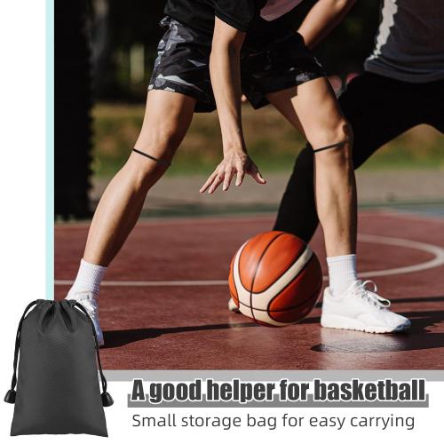 Foilswirl Patella Knee Band Basketball Knee Strap,4,Black and Gray,M