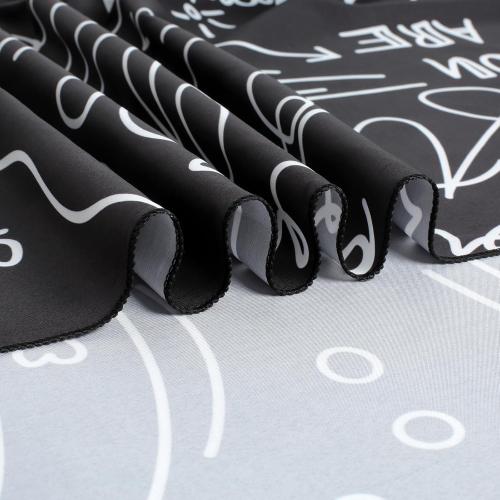 Miytal Quote You Are Inspirational Wall Tapestry, Positive Saying Wall Art Wall Hanging Black Aesthetic Tapestry for Teen Girl Bedroom Dorm 51.2 x 59.1 Inches - Black