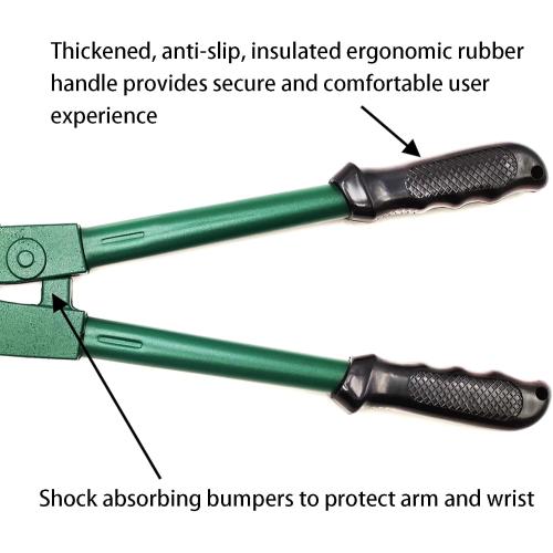 FenceMate 4 Slot Crimping Swaging Tool Kit to Join High Tensile Steel Wires, Ropes with 4 Sizes Assorted Sleeves, Spanner & Gauge Tool, 18 Hand Crimper Swager for Splicing Wires, Crimp wrench