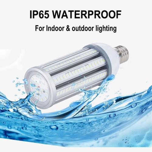 TJBB 60W LED Corn Light Bulb E39 Mogul Base LED Lights Equivalent(300W) 5000K Daylight IP65 Waterproof Replacement MH HID HPS for Indoor Area Warehouse High Bay Street Light