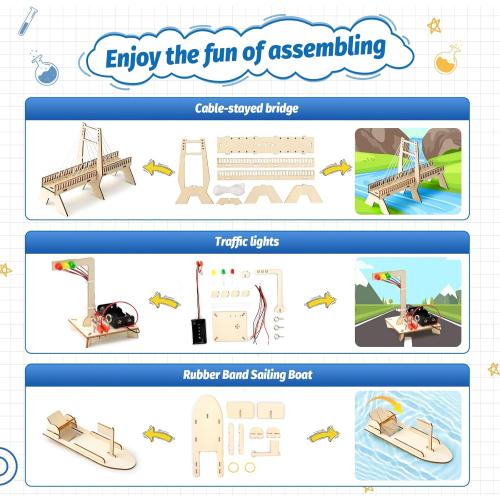 24Pcs Christmas Advent Calendar 2025 Toy STEM Kit Countdown Advent Calendar Educational Science Kit Building Toys Surprise for Kids Boys Girls