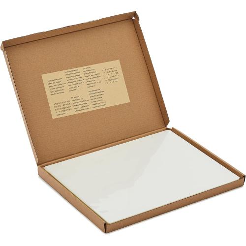 Amazon Basics Clear Thermal Laminating Plastic Paper Laminator Sheets, 3 mil, 11.5 x 9.0-Inch, 100-Pack