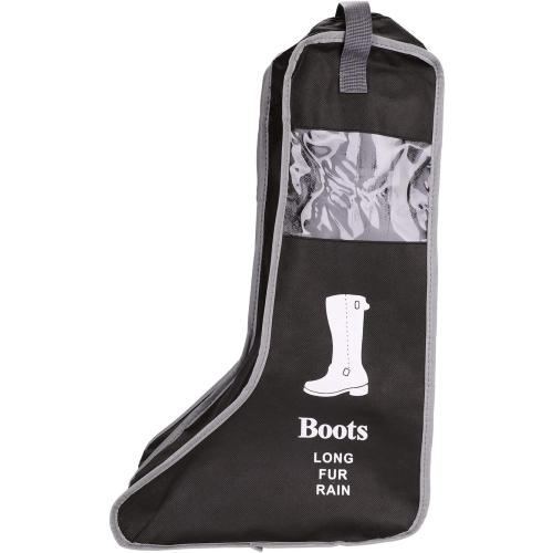 Ibluelover Boots Storage Bag Portable Long Boots Bag Visuable Foldable Boots Cover Protector Bag Dustproof Waterproof Shoes Handbag Hunting Fishing Riding Hiking Boots Carrier Box Bag Shoes Organizer