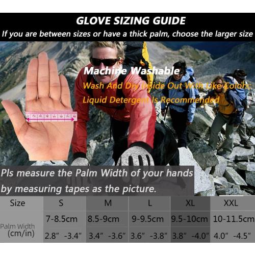 Size xl MOREOK Winter Gloves for Men/Women -10°F 3M Thinsulate Warm Touch Screen Snow Ski Bicycle Bike Gloves for Driving/Cycling/Running/Hiking
