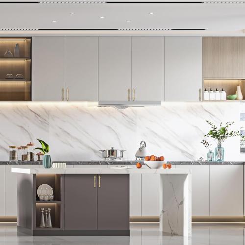 Asidrama 10 Pack 3 Inch(76mm) Gold Kitchen Cabinet Handles, Cabinet Pulls Kitchen Cabinet Hardware for Cupboard Drawer Pulls