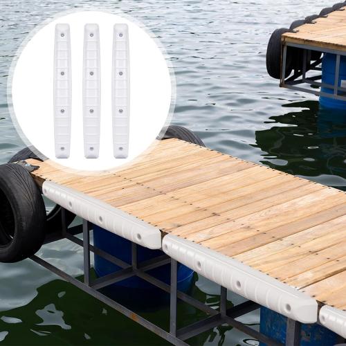 Menkxi Dock Fenders 42.13 x 5.91 x 3.94 Inches Long Dock Bumpers Straight-Edge Boat Fenders UV-Resistant Marine Vinyl Boat Bumpers for Docking Guard Vertical Protection