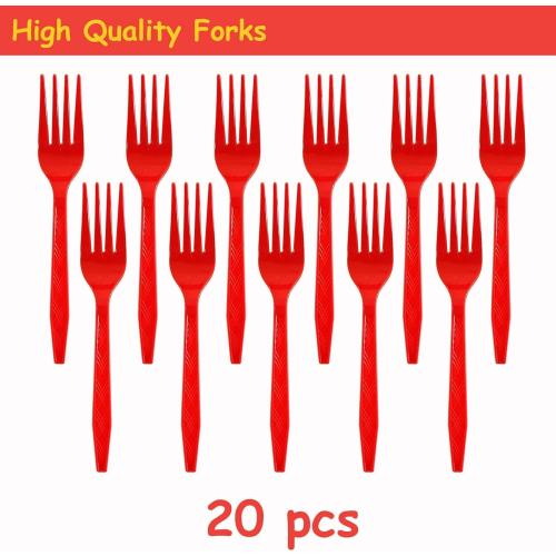 XXDecor Red Cartoon 2nd Party Plates Twodles Dessert Plates Napkins Forks Tableware Kit for Boys 2nd Birthday Party Decorations Supplies