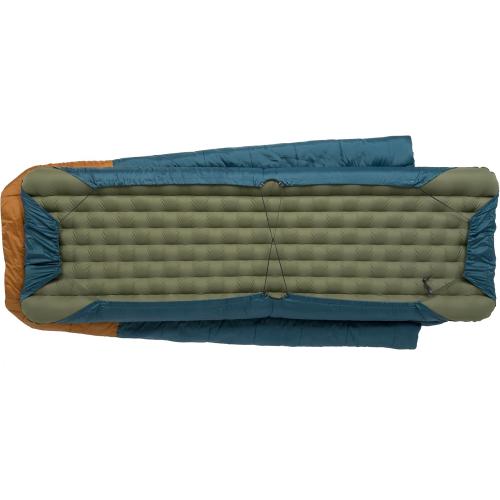 Big Agnes Echo Park Sleeping Bag - Extra Roomy Deluxe Comfort, 0°/25°/35° - Padlok Sleep System for Sleeping Pad Attachment