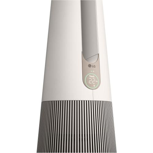 LG PuriCare AeroTower Air Purifier Fan for Home, Large and Small Room, Bedroom, with True HEPA Filter, Multiple Airflow Options, WiFi, Air Quality Monitor, Low Noise, NanoFiber