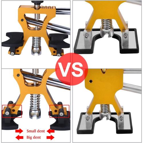 Auto Body Dent Repair Kit, Car Dent Puller with Golden Dent Puller for Auto Body Dent Removal, Minor Dent and Deep Dent Removal