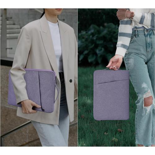 14 Inch Laptop Sleeve Case for HP Chromebook/Stream/Pavilion Plus 14, Lenovo IdeaPad, ASUS Vivobook Go, Dell Latitude Computer Bag, Ultra Violet