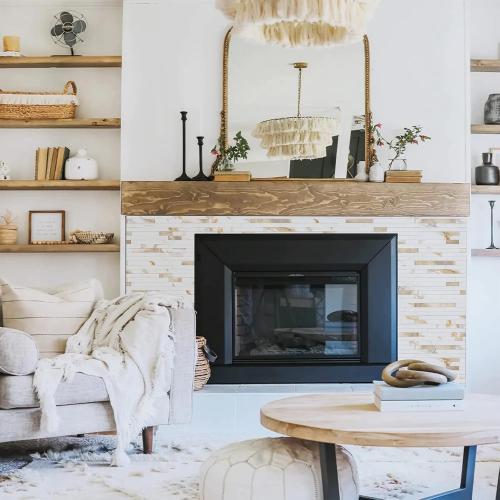 STICKGOO 20 Sheets Peel and Stick Backsplash Tile, Stick on Backsplash for Kitchen and Bathroom, Calacatta Gold Marble Look PVC Mixed Gold Self Adhesive Wall Tiles