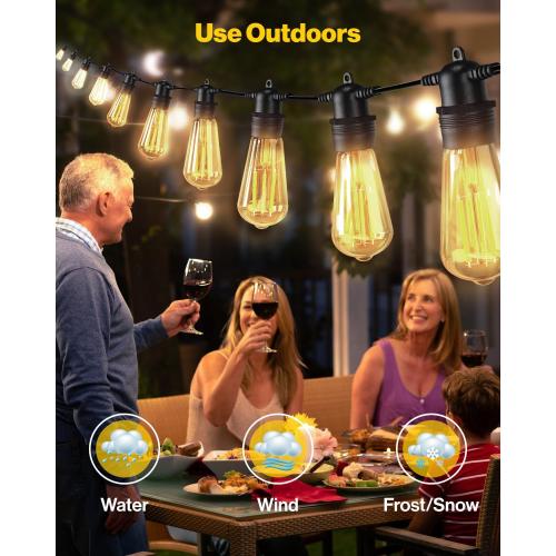 Sunco 11 Pack Vintage LED Edison Bulbs, 75W Equivalent 8.5W, 1000 LM Dimmable ST58 Filament, ST18 3000K Warm White, E26 Medium Base, Clear Glass Light Bulbs