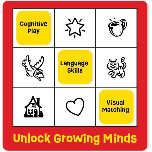 ThinkFun Zingo Bingo Award Winning Preschool Game for Pre-Readers and Early Readers Age 4 and Up - One of the Most Popular Board Games for Boys and Girls and their Parents (97700)