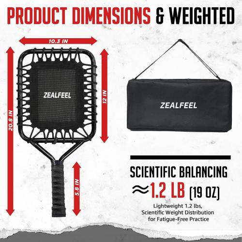 ZEALFEEL Baseball Racket for Fly Balls, Fungo Racket