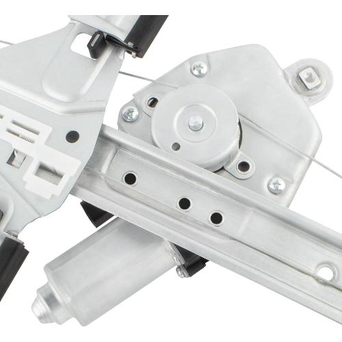 BOXI 751-565 Rear Driver Side Power Window Regulator with Motor Fit for Chevrolet Sonic 2012 2013 2014 2015 2016 2017 2018-2020 / Silvery / 95494532