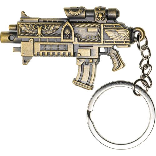 Starforged Compatible with Warhammer40K Master-Crafted Bolster Keychain Keyring 1PC