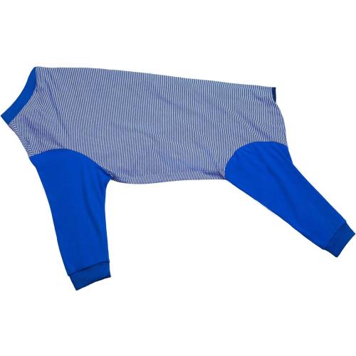 Yeapeeto Dog Onesie Surgery Recovery Suit for Large Medium Bodysuit Dogs Pajamas PJS Full Body for Shedding, Prevent Licking, Wound Protection, Cone Alternative (7X-Large (Pack of 1), Blue)