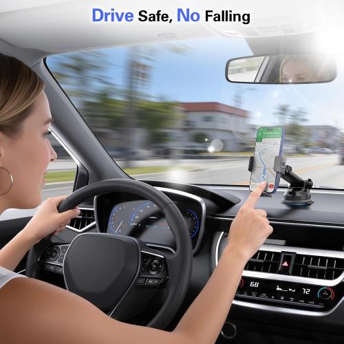 Dashboard Pad Mounting Disk for Suction Cup, 95mm (3.74) Heat Resistant Adhesive Disc for Dash Camera Windshield Holder, GPS, Tablet, Car Phone Bracket Base with Sticky Adhesion Replacement 3 Pack