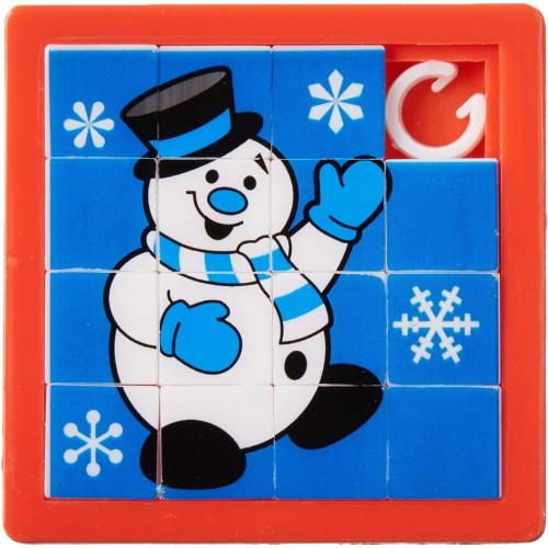 Christmas Slide Puzzle Party Favors and Stocking Stuffers