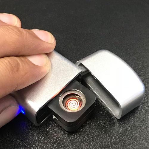 Pilot Electronics CA-8801SZ Flameless Rechargeable Elighter, Silver
