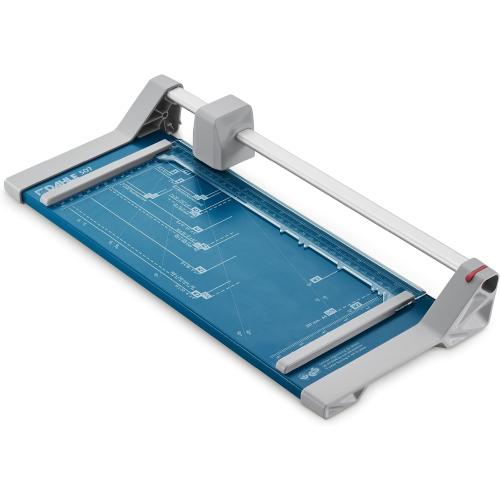 Dahle 507 Personal Rotary Trimmer, 12 Cut Length, 7 Sheet Capacity, Self-Sharpening, Automatic Clamp, German Engineered Paper Cutter