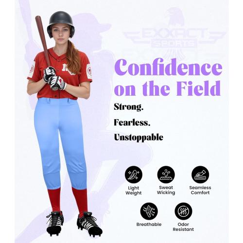 Nike  size 2 XL Softball Pants Knicker/Yoga Style Knee Length, 4-Way Stretch Low Rise Youth Softball