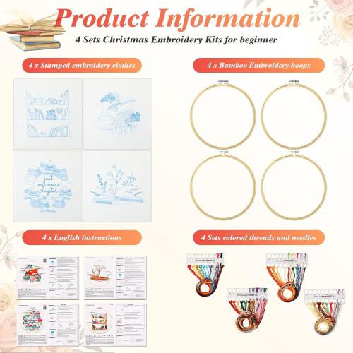 Unittype 4 Set Embroidery Kit