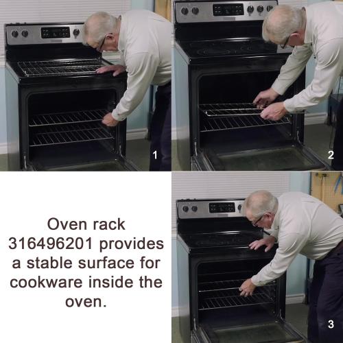 Fits for Frigidaire Oven Range Oven Rack 316496201（24.2 x 16 ） inch Replacement 316496202